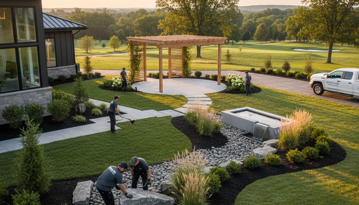 Green Bay, WI landscaping service for lawn care and yard maintenance