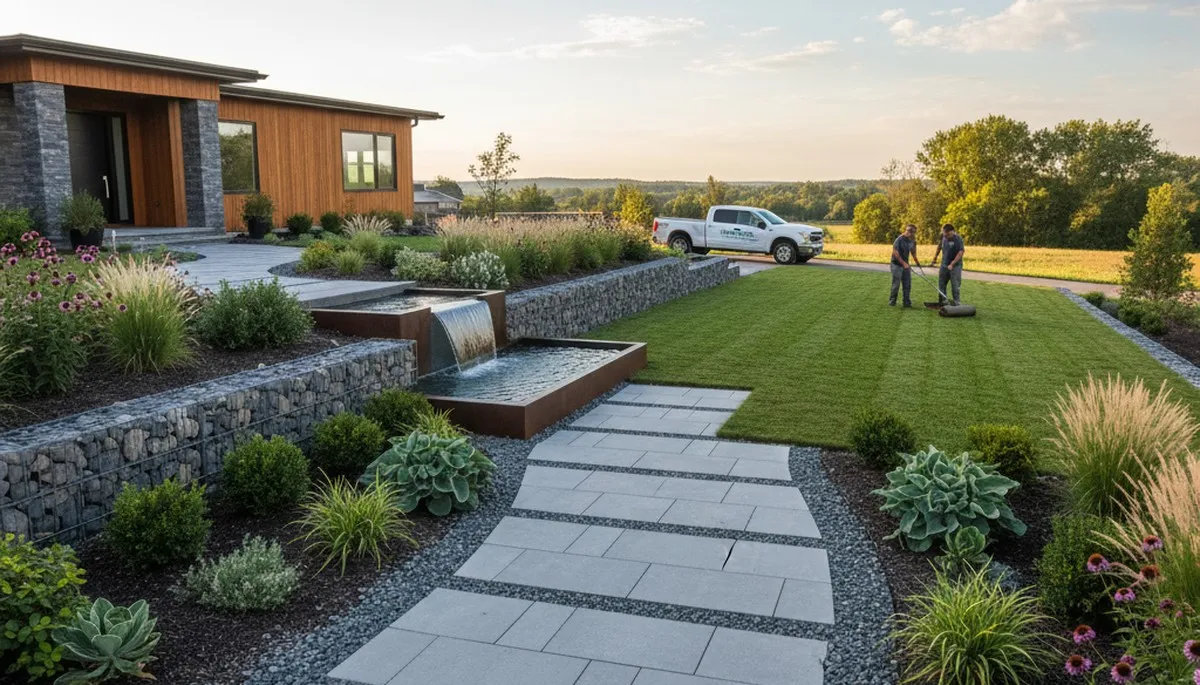 Green Bay, WI landscaping service for lawn care, mowing, and property maintenance